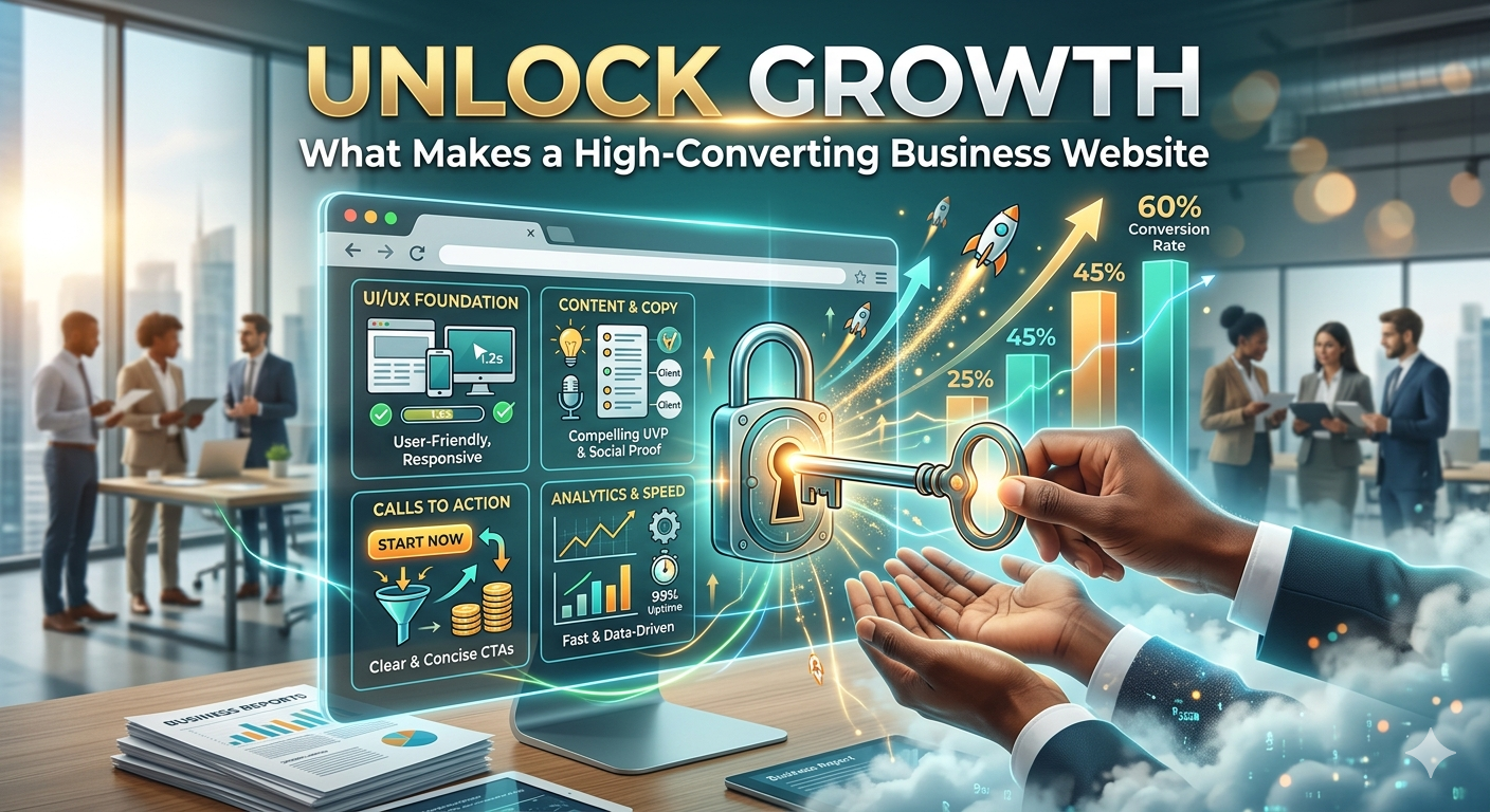 Unlock Growth: What Makes a High-Converting Business Website?